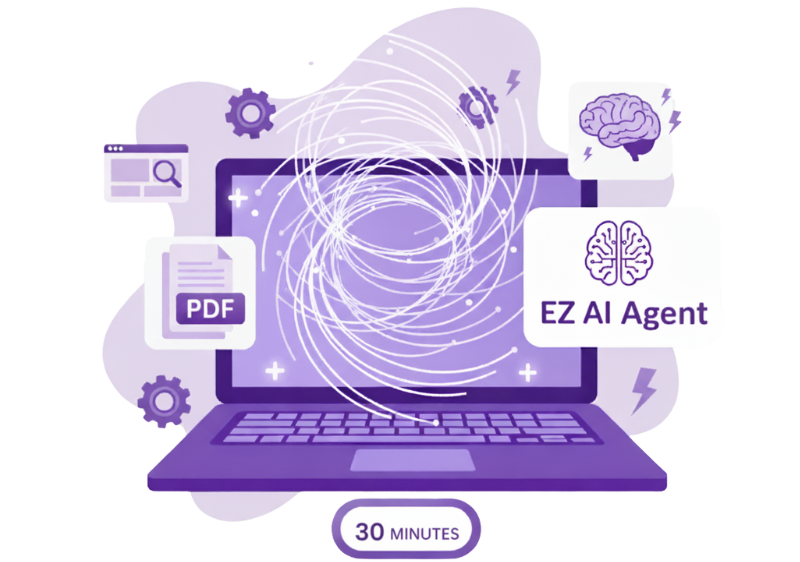 AI agent interface